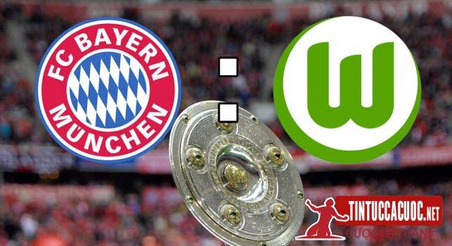 Tỷ lệ kèo cược trận Bayern Munchen vs Wolfsburg, 21h30 ngày 09/03 1